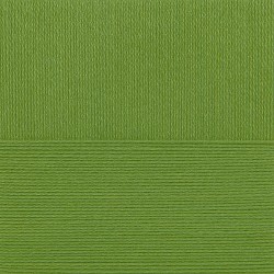 Пряжа для вязания ПЕХ "Школьная" (100% акрил) 5х50г/150м цв.434 зеленый