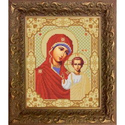 Рисунок на ткани (Бисер) КОНЁК арт. 9202 Богородица Казанская 20х25 см