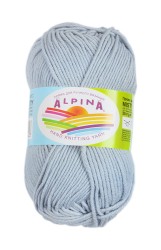 Пряжа ALPINA MISTY (70% хлопок, 30% шерсть) 10х50 г/105м цв.04 бл.голубой