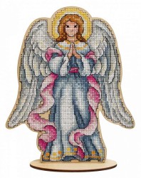Набор для вышивания Щепка арт.О-027 Рождественский ангел 15х18 см