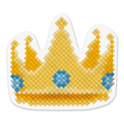 Кристальная мозаика ФРЕЯ арт.ALVM-036 Корона (магнит) 7,5х6,5 см
