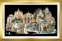 Набор для вышивания THEA GOUVERNEUR арт.533.05 Иерусалим 79х50 см