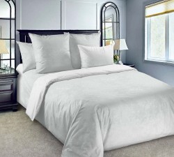 Ткань Перкаль 125 г/м 100% хлопок шир.220 см арт.D.661201П252 цв.дымчатый рул.33м (±5м)