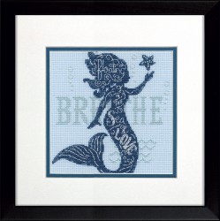 Набор для вышивания DIMENSIONS арт.DMS-70-65182 Mermaid Song 15,2х15,2 см