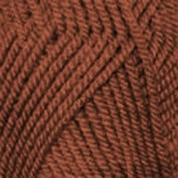 Пряжа для вязания ПЕХ "Популярная" (50% импортная шерсть, 45% акрил, 5% акрил высокообъёмный) 10х100г/133м цв.030 св.терракотовый