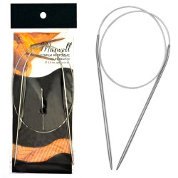 Спицы круговые для вязания на тросиках Maxwell Black арт.60-30 3,0 мм /60 см уп.10шт