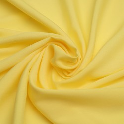 Ткань Штапель TBY Vi-45-21 плот 110г/м2 100% вискоза шир. 145 см цв. 21 бл.желтый уп.5м