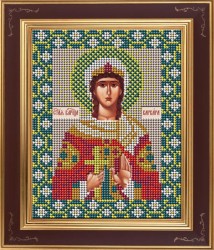 Набор для вышивания бисером GALLA COLLECTION арт.М 270 Св. великомученица Варвара 12х15 см