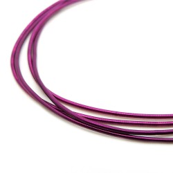 Канитель мягкая, гладкая арт.KAN/MD 0,7-14 глянец, цв.фиолетовый уп.100 г