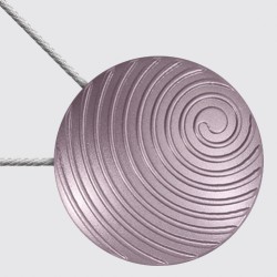 Магнитные клипсы для штор "Спираль" с тросом (30 см) цвет №21