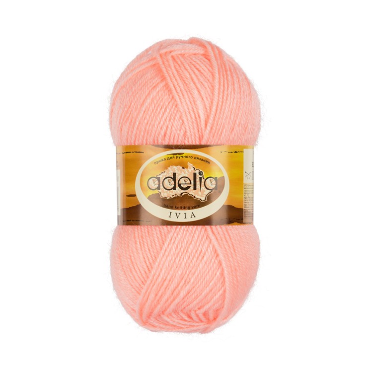 Пряжа ADELIA IVIA (100% акрил) 4х62,5г/150м цв.113 розовый