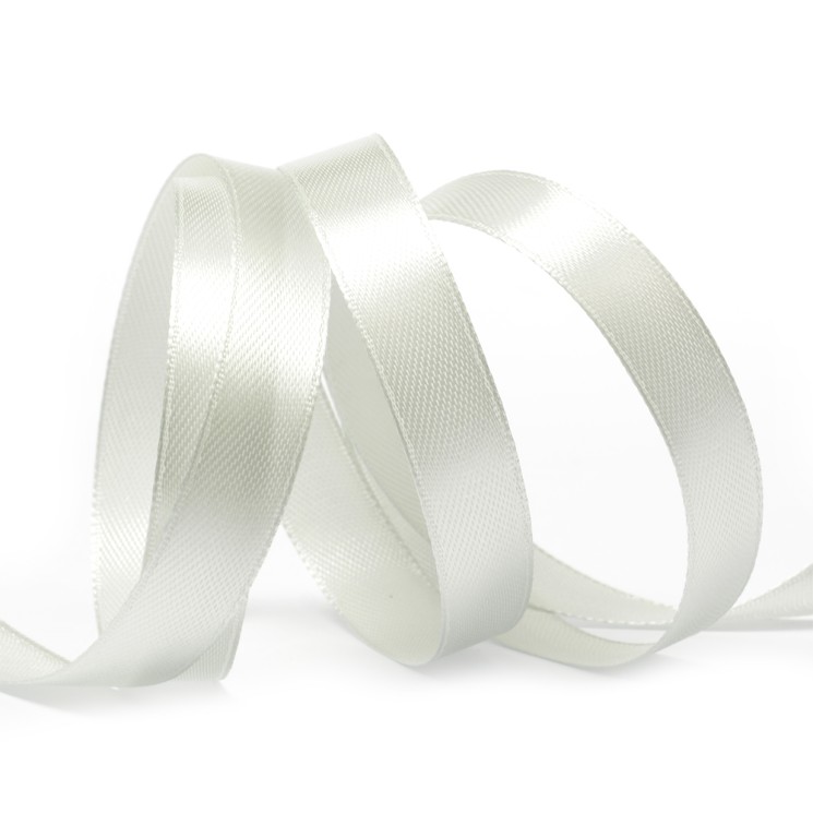 Лента атласная 1/2" (12мм) цв.3108 св.серый IDEAL уп.27,4 м