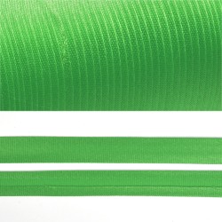 Косая бейка TBY атласная шир.15мм цв.F238 зеленый уп.132 м