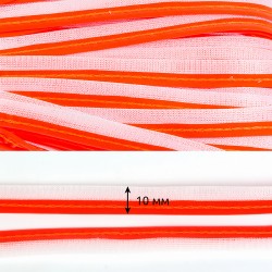 Кант светоотражающий TBY отр.R30 арт.6115 100% пэ цв.оранжевый уп.100м
