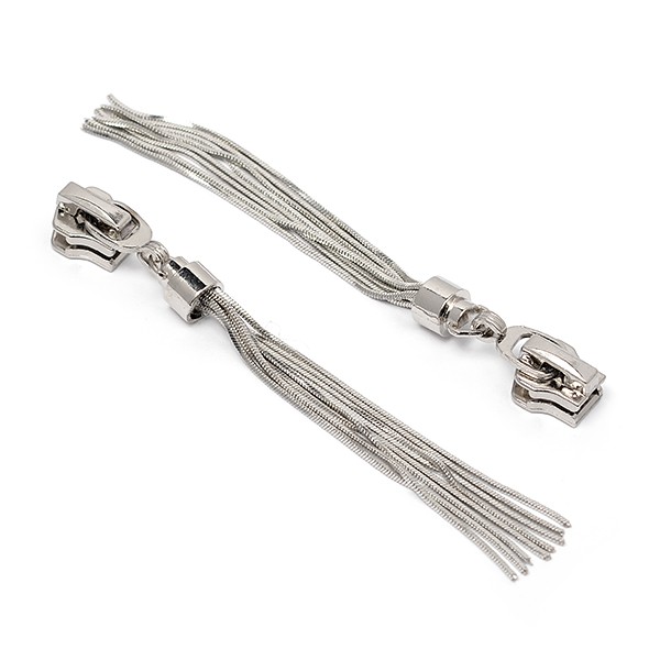 Замок MaxZipper автомат М#5 арт.F02 цв.никель