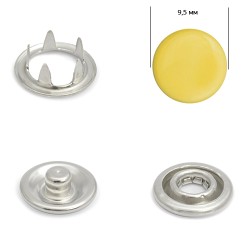 Кнопка трикотажная (закрытая) 9,5 мм - эмаль 350/1440 шт