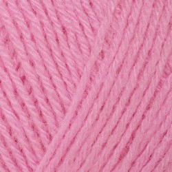 Пряжа для вязания ПЕХ "Детский каприз трикотажный" (50% мериносовая шерсть, 50% фибра) 5х50г/400м цв.011 ярк.розовый