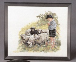 Набор для вышивания OEHLENSCHLAGER арт.76610 Пастух 31х36 см