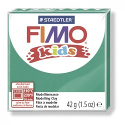 FIMO kids полимерная глина для детей, уп. 42г цв.зеленый, арт.8030-5