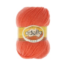Пряжа ADELIA IVIA (100% акрил) 4х62,5г/150м цв.115 оранжевый