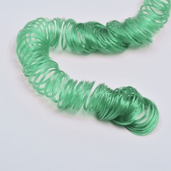 Волосы для кукол арт.КЛ.22447-1 кудряшки длина уп.180см цв.зеленый