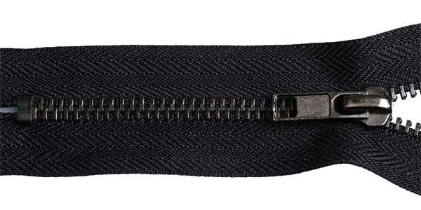 Молния MaxZipper джинсовая оксид №5, 18см н/р цв.F322 черный