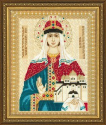Набор для вышивания РИОЛИС арт.1454 Св. Анна Новгородская 29х35 см упак (1 шт)
