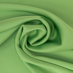 Ткань шелк Армани 90 г/м  97% полиэстер, 3% спандекс шир.145 см арт.Р.37570.50 цв.50 зеленый рул.25м