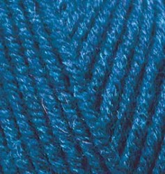 Пряжа для вязания Ализе Superlana maxi (25% шерсть/ 75% акрил) 5х100г/100м цв.155 т.бирюзовый упак (1 упак)