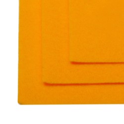 Фетр листовой жесткий IDEAL 1мм 20х30см арт.FLT-H1 уп.10 листов цв.626 св.оранжевый