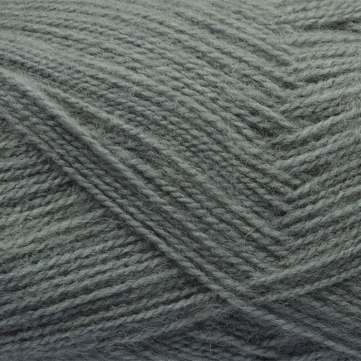 Пряжа для вязания ПЕХ "Ангорская тёплая" (40% шерсть, 60% акрил) 5х100г/480м цв.256 св.джинса
