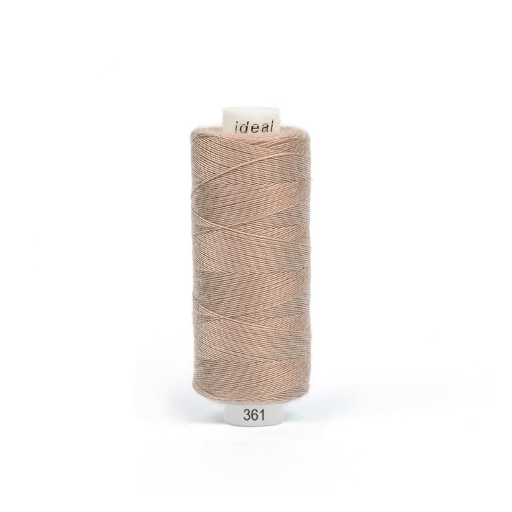 Нитки бытовые IDEAL 40/2 366м 100% п/э, цв.361 пудровый
