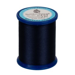 Швейные нитки SumikoThread GFST 50 100%полиэстер 200 м (219 я) цв.235 т.синий
