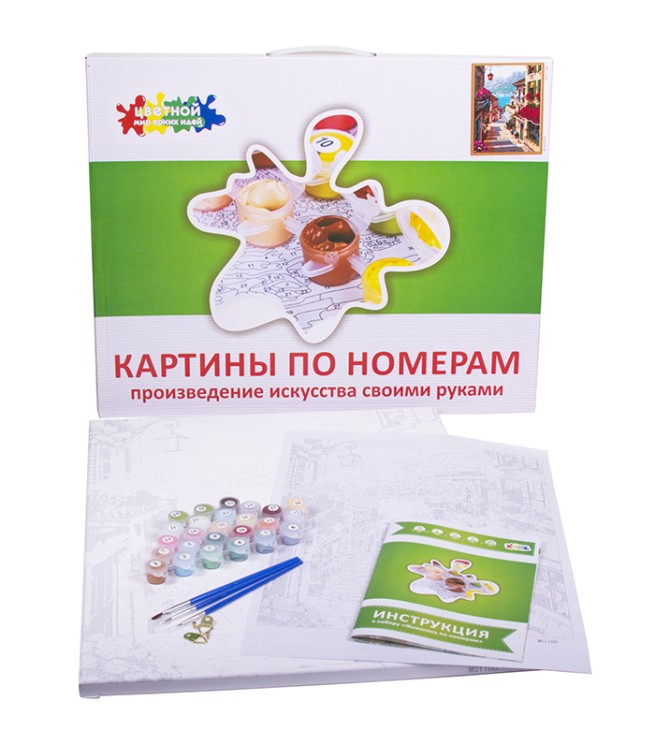 Картины по номерам Пес Федя EX5457 30х40 тм Цветной упак (1 шт)