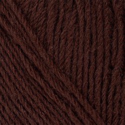 Пряжа для вязания ПЕХ "Детский каприз трикотажный" (50% мериносовая шерсть, 50% фибра) 5х50г/400м цв.251 коричневый