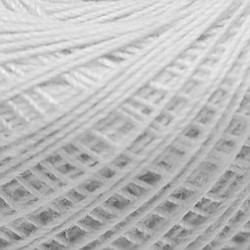 Нитки для вязания "Ирис" (100% хлопок) 20х25г/150м цв.0101 белый, С-Пб