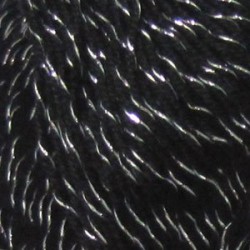 Пряжа для вязания ПЕХ "Блестящее лето" (95% мерсеризованный хлопок 5% метанит) 5х100г/380м цв.002 черный