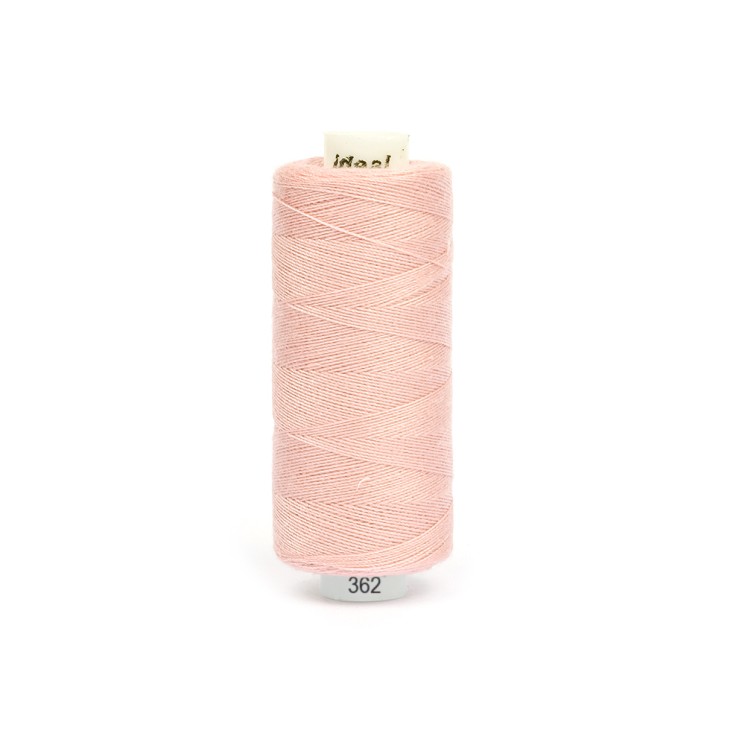 Нитки бытовые IDEAL 40/2 366м 100% п/э, цв.362 пудровый
