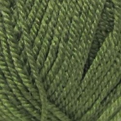 Пряжа для вязания ПЕХ "Народная" (30% шерсть, 70% акрил) 5х100г/220м цв.478 защитный