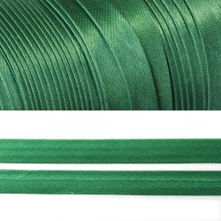 Косая бейка TBY атласная шир.15мм цв.F242 (6440) зеленый уп.132 м