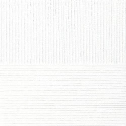 Пряжа для вязания ПЕХ "Классический хлопок" (100% мерсеризованный хлопок) 5х100г/250м цв.001 белый