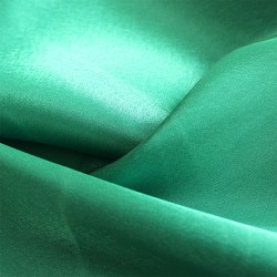 Ткань креп сатин 140г/м 100% ПЭ шир.150см арт.Л4000 цв.611 зеленый уп.5м