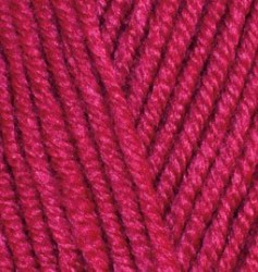Пряжа для вязания Ализе Superlana maxi (25% шерсть/ 75% акрил) 5х100г/100м цв.649 рубин упак (1 упак)