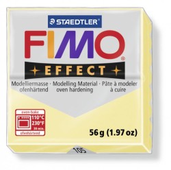 FIMO Effect полимерная глина, запекаемая в печке, уп. 56г цв.ваниль, арт.8020-105