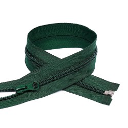 Молния MaxZipper пласт. спираль №5-N 70см цв.F273 т.зеленый