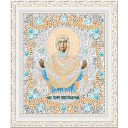 Рисунок на ткани (Бисер) КОНЁК арт. 7125 Богородица Покрова 15х18 см