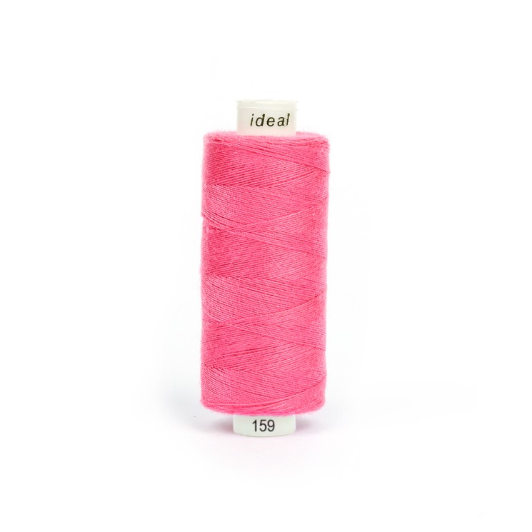 Нитки бытовые IDEAL 40/2 366м 100% п/э, цв.159 розовый