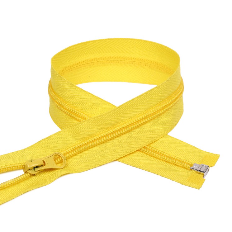 Молния MaxZipper пласт. спираль №5-N 75см цв.F110 жёлтый