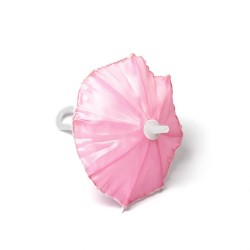 Зонт маленький арт.КЛ.22946 16см пластмассовый св.розовый
