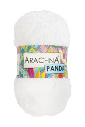 Пряжа ARACHNA PANDA (100% микрополиэстер) 5х100г/75м цв.53 белый